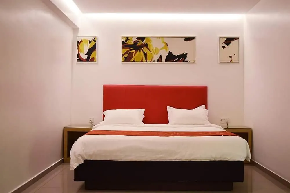 Jovial Boutique Hotel'''' Kampung Baru Bukit Mertajam Semesterbostad